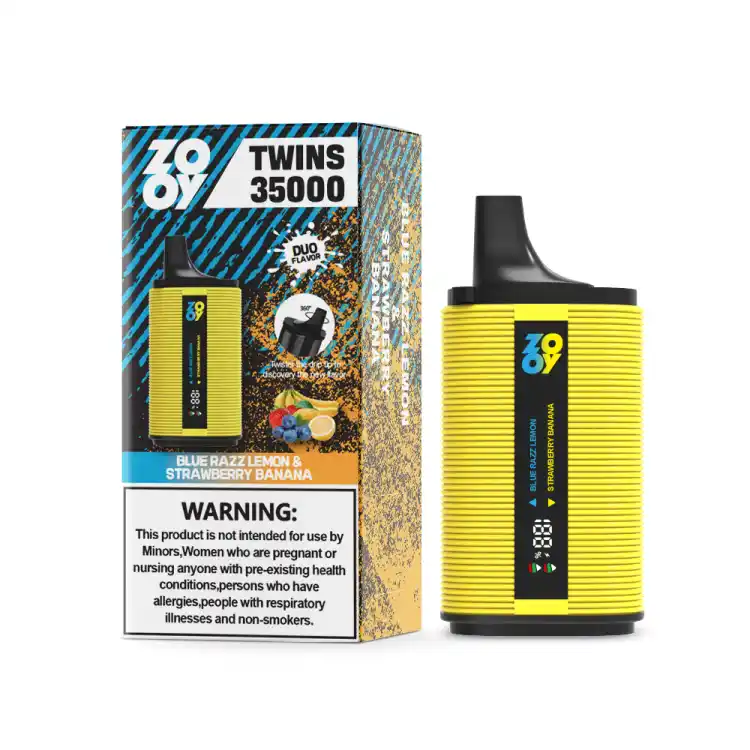 ZOOY Twins 35K als kompakte 2-in-1 Vape mit Smart Display – Bild 9