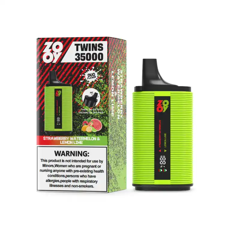 ZOOY Twins 35K als kompakte 2-in-1 Vape mit Smart Display – Bild 7