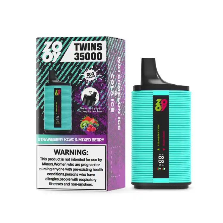 ZOOY Twins 35K als kompakte 2-in-1 Vape mit Smart Display – Bild 6