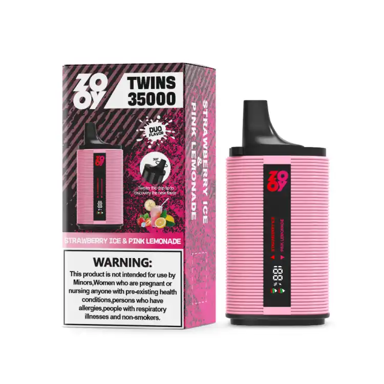 ZOOY Twins 35K als kompakte 2-in-1 Vape mit Smart Display – Bild 5