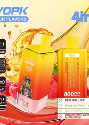 VOPK Four Flavors 80K 4-in-1 Vape mit Zieh-Dreh-Wechsel