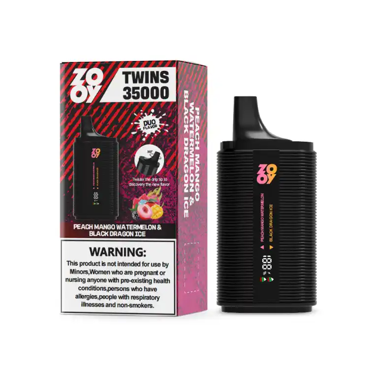 ZOOY Twins 35K als kompakte 2-in-1 Vape mit Smart Display – Bild 4