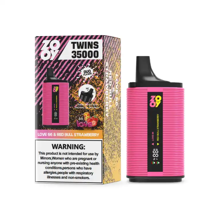 ZOOY Twins 35K als kompakte 2-in-1 Vape mit Smart Display