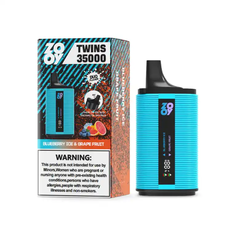 ZOOY Twins 35K als kompakte 2-in-1 Vape mit Smart Display – Bild 10