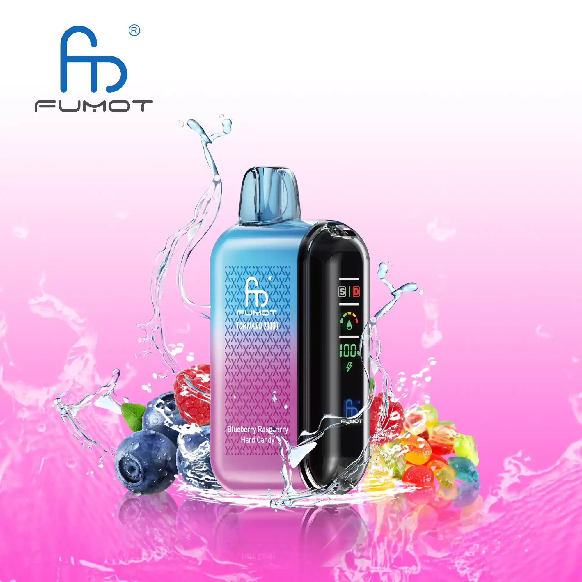FUMOT 20K Vape mit Dual Mesh, Display und 39 Geschmacksrichtungen – Bild 10