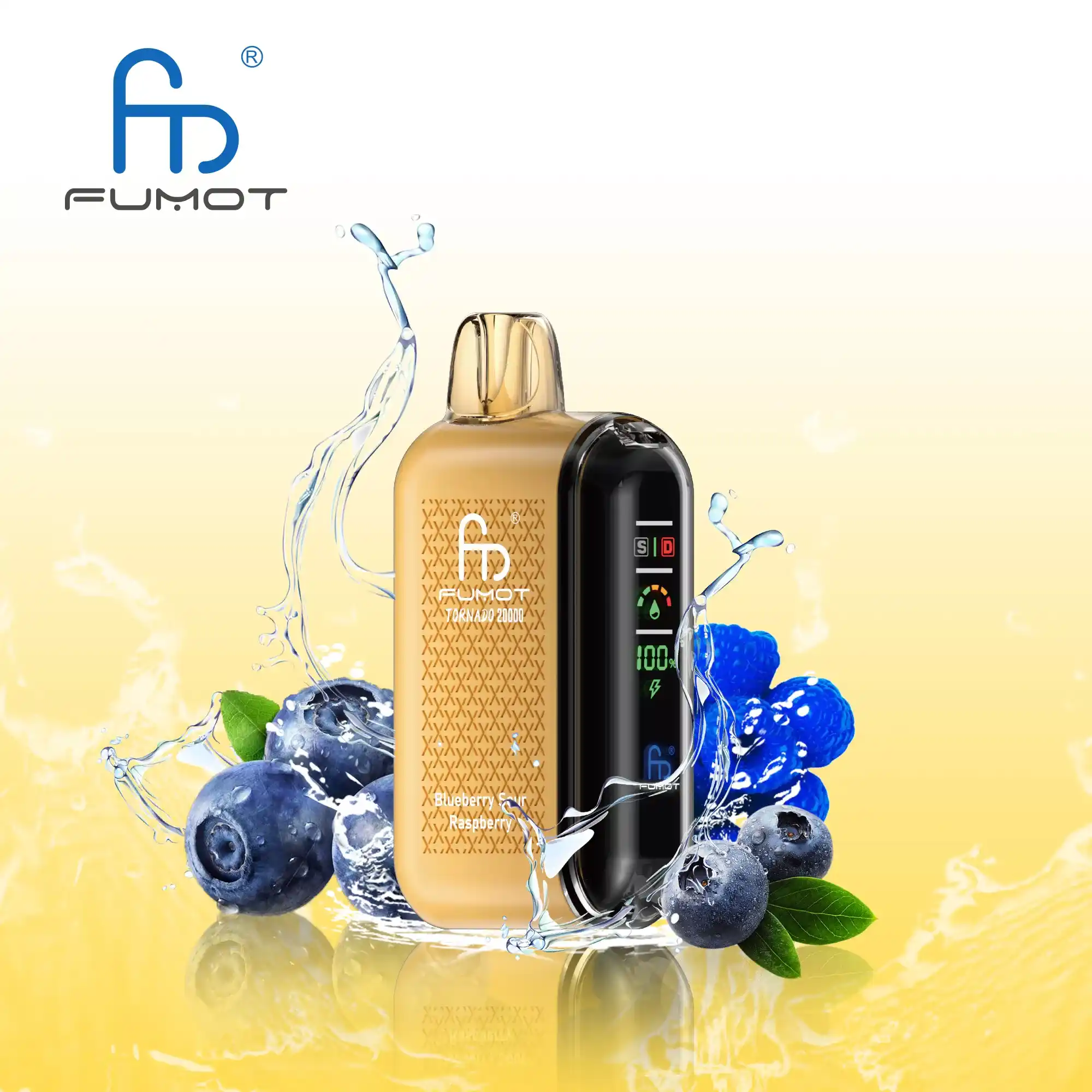 FUMOT 20K Vape mit Dual Mesh, Display und 39 Geschmacksrichtungen – Bild 9