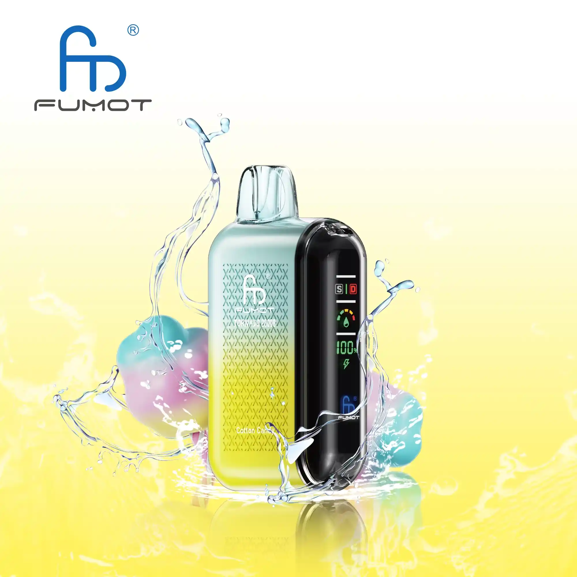 FUMOT 20K Vape mit Dual Mesh, Display und 39 Geschmacksrichtungen – Bild 5