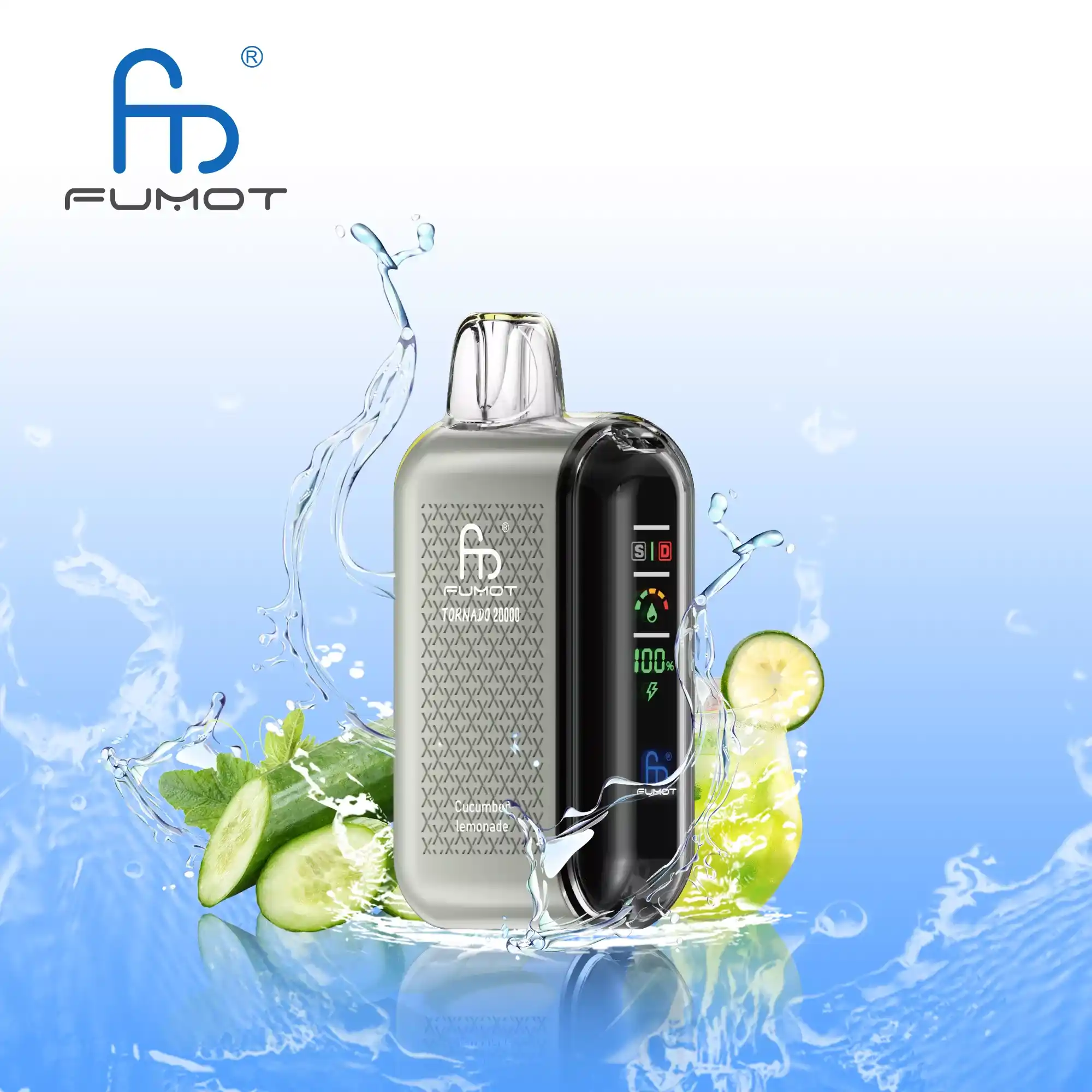 FUMOT 20K Vape mit Dual Mesh, Display und 39 Geschmacksrichtungen – Bild 4