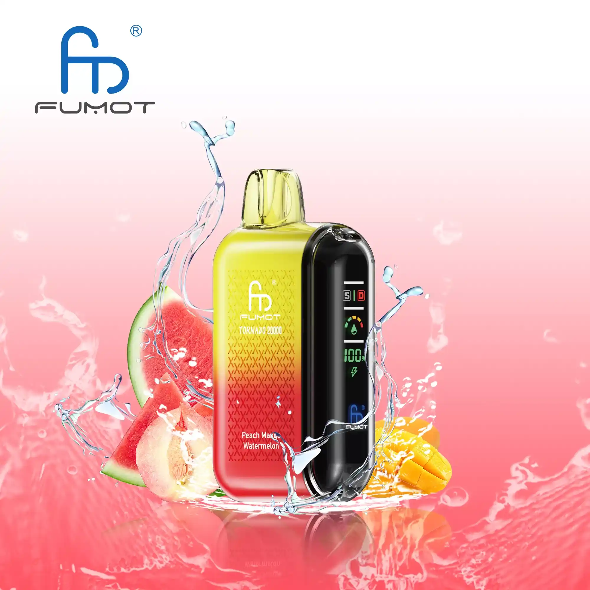 FUMOT 20K Vape mit Dual Mesh, Display und 39 Geschmacksrichtungen – Bild 23