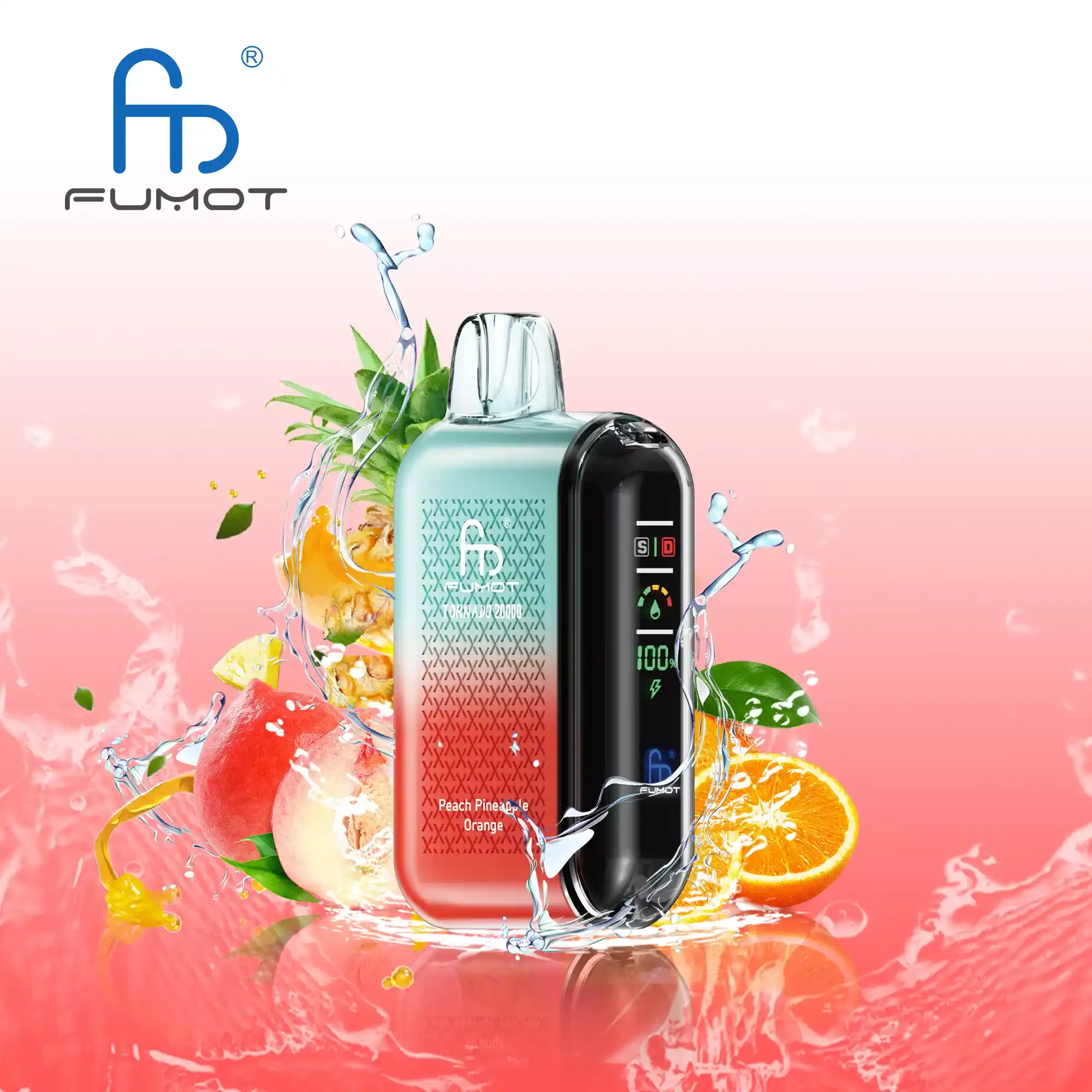 FUMOT 20K Vape mit Dual Mesh, Display und 39 Geschmacksrichtungen – Bild 22