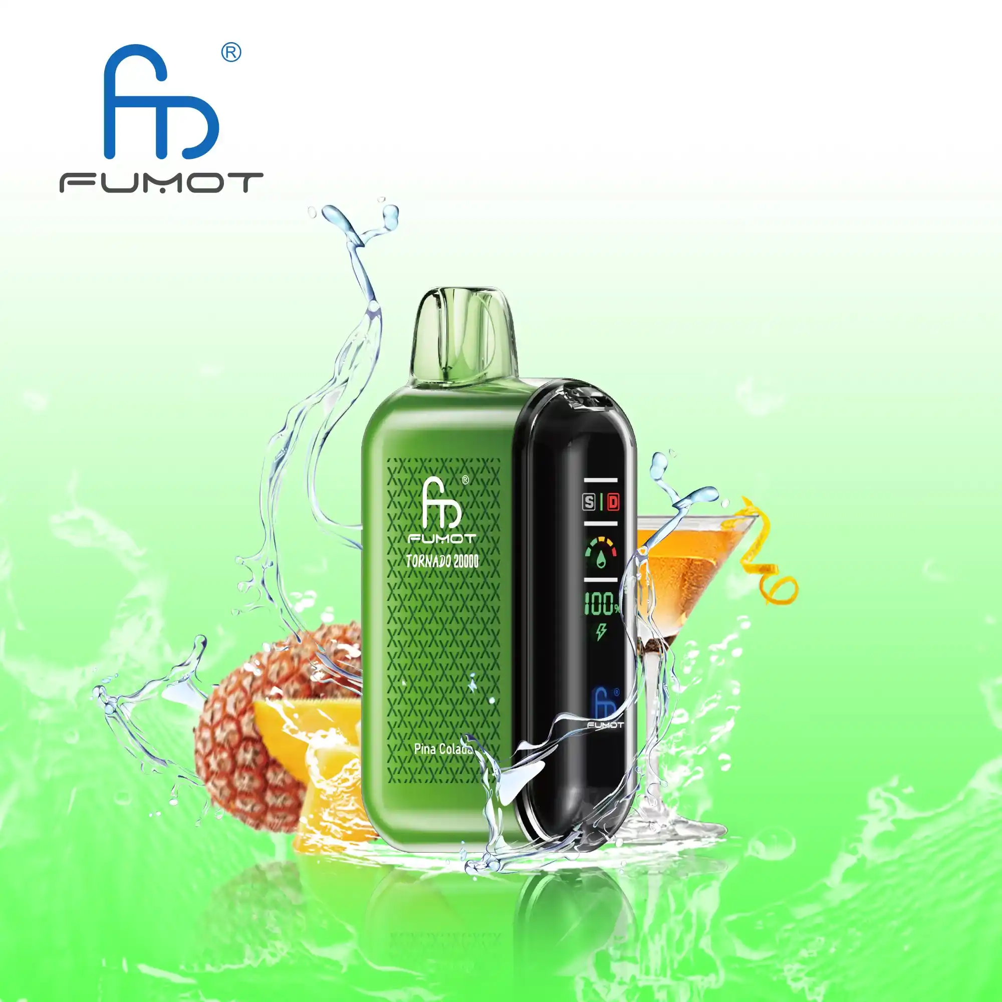 FUMOT 20K Vape mit Dual Mesh, Display und 39 Geschmacksrichtungen – Bild 20