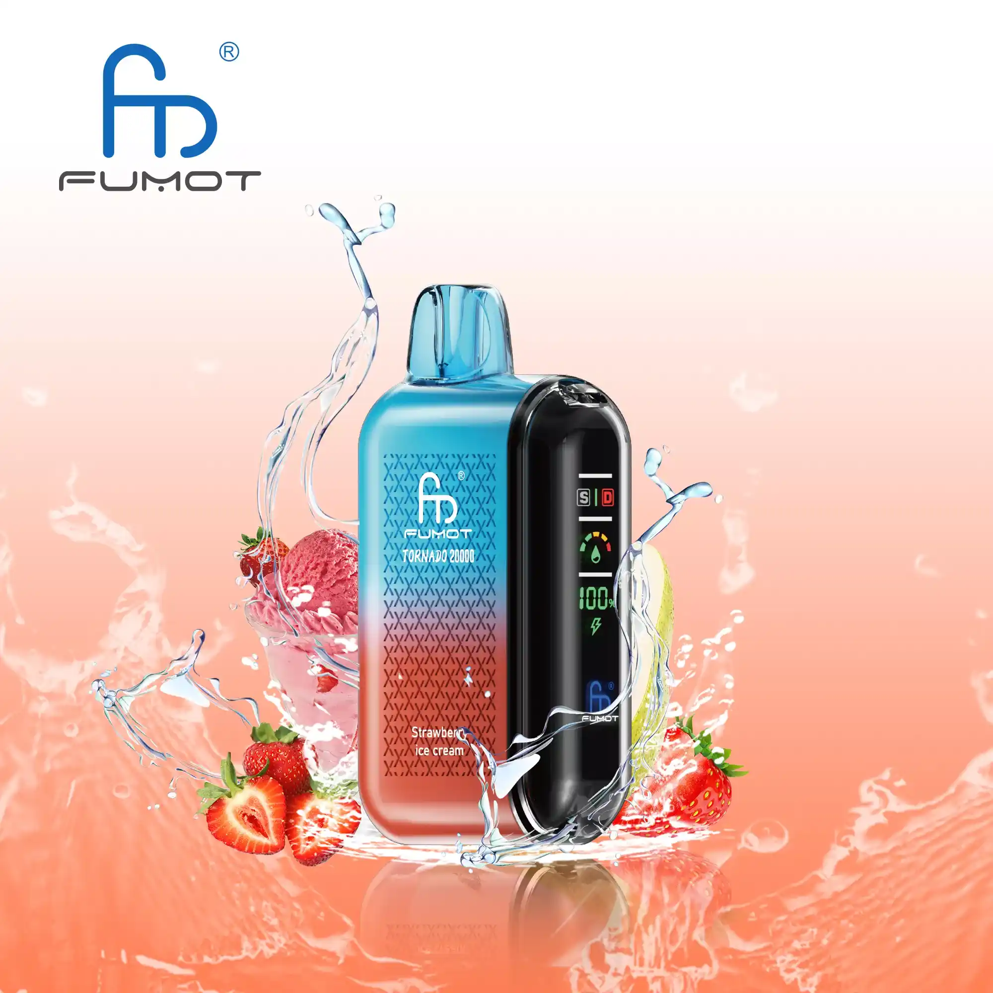 FUMOT 20K Vape mit Dual Mesh, Display und 39 Geschmacksrichtungen – Bild 17