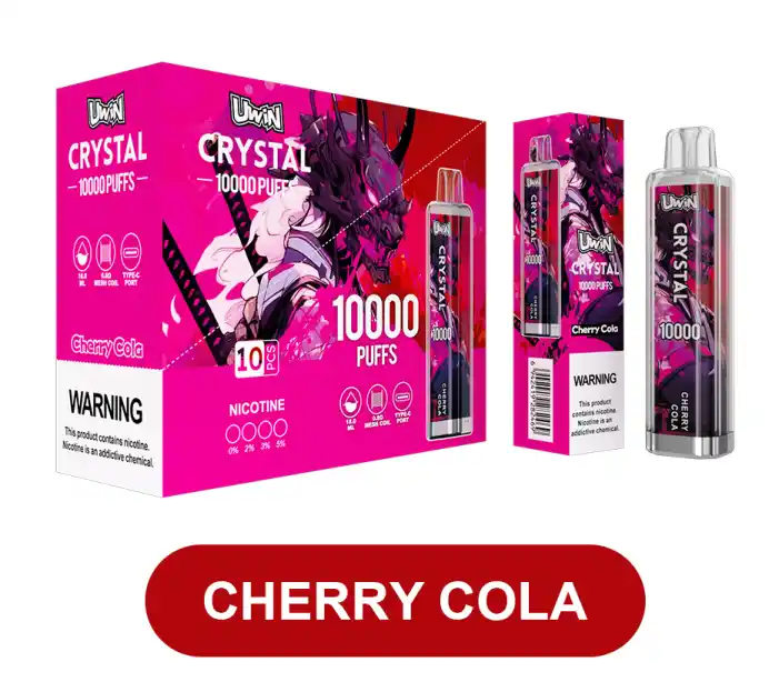 Uwin Crystal 10K RGB Vape mit 30 Geschmacksrichtungen – Bild 3