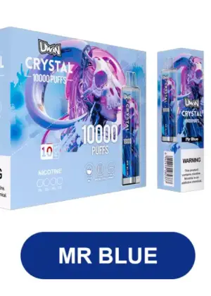Uwin Crystal 10K RGB Vape mit 30 Geschmacksrichtungen