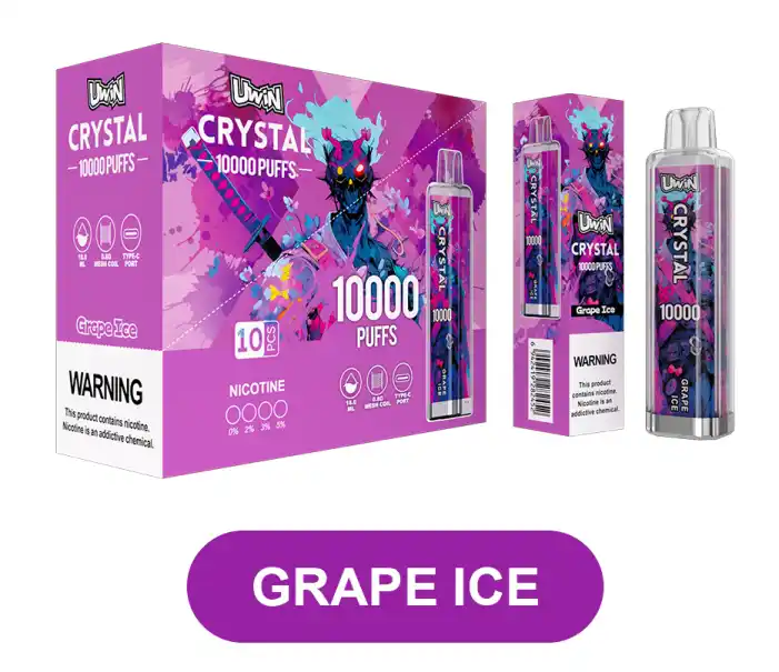 Uwin Crystal 10K RGB Vape mit 30 Geschmacksrichtungen – Bild 11