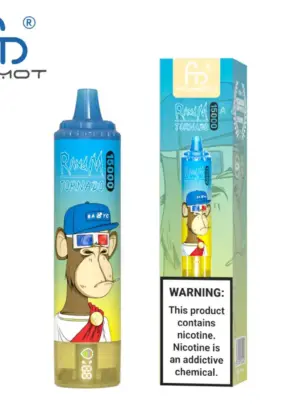 FUMOT RandM Tornado 15K E-Shisha mit 59 Geschmacksrichtungen