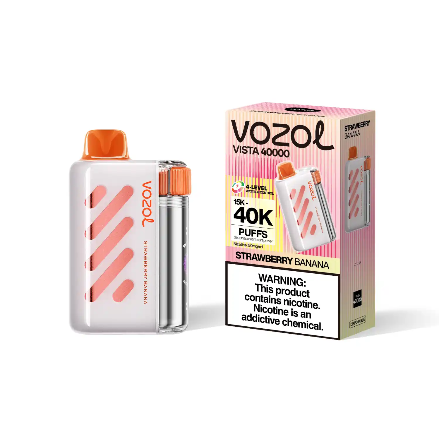 VOZOL Vista Big Puff mit 40000 Zügen und 20 Sorten zur Auswahl