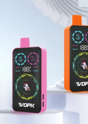 VOPK Ultra 40K Double-Flavor Vape mit Seitendisplay