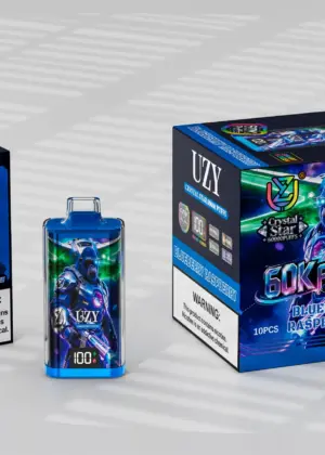 UZY Crystal Star 60K Vape mit 12 Sorten & Smart Screen