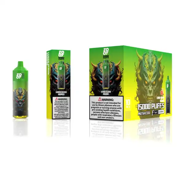 ZOOY King 15K Licht-Vape mit 6-Farb-LED und 12 Sorten – Bild 9