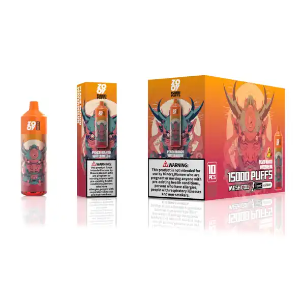 ZOOY King 15K Licht-Vape mit 6-Farb-LED und 12 Sorten – Bild 8