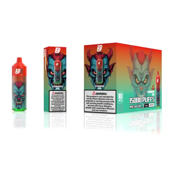 ZOOY King 15K Licht-Vape mit 6-Farb-LED und 12 Sorten – Bild 5