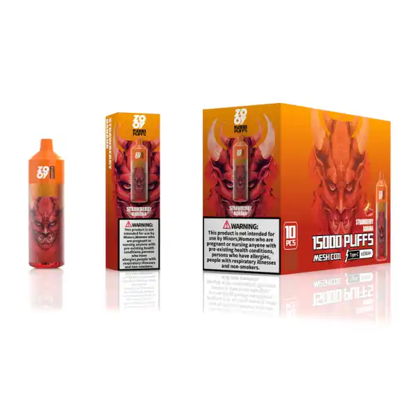 ZOOY King 15K Licht-Vape mit 6-Farb-LED und 12 Sorten – Bild 3