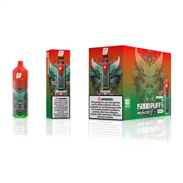 ZOOY King 15K Licht-Vape mit 6-Farb-LED und 12 Sorten – Bild 7
